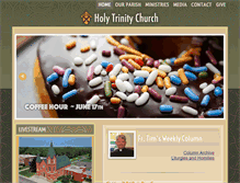 Tablet Screenshot of holytrinityweb.com